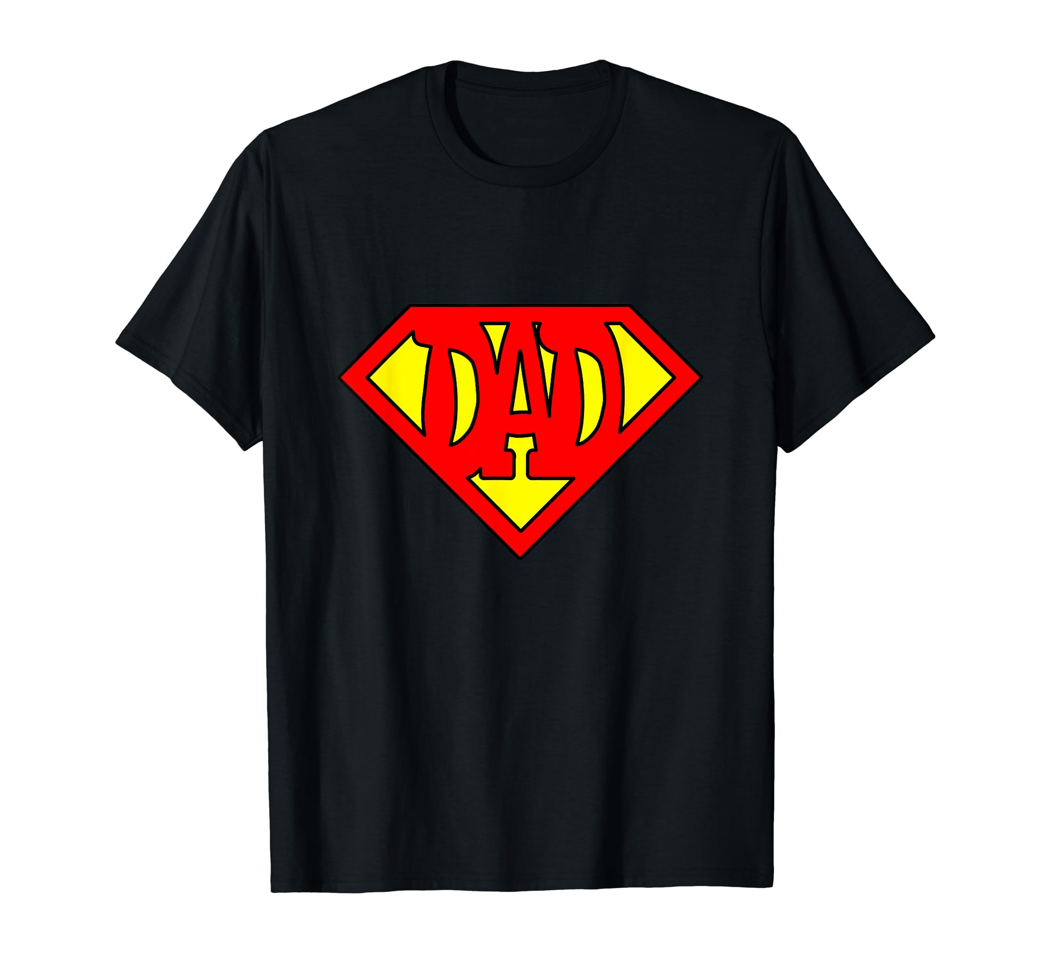 Superdad Super Dad Super Hero T-Shirt - Custom Art Print Men Women - T-Shirt, Sweatshirt, Hoodie