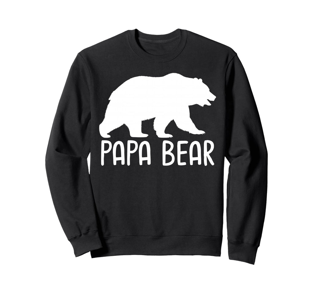 Papa Bear Dad Bear Family Matching Sweatshirt - Fun Novelty Design Unisex - T-Shirt, Sweatshirt, Hoodie