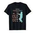 Disc Golf Dad Grandpa Never Underestimate T-Shirt - Trendy Graphic Unisex - T-Shirt, Sweatshirt, Hoodie