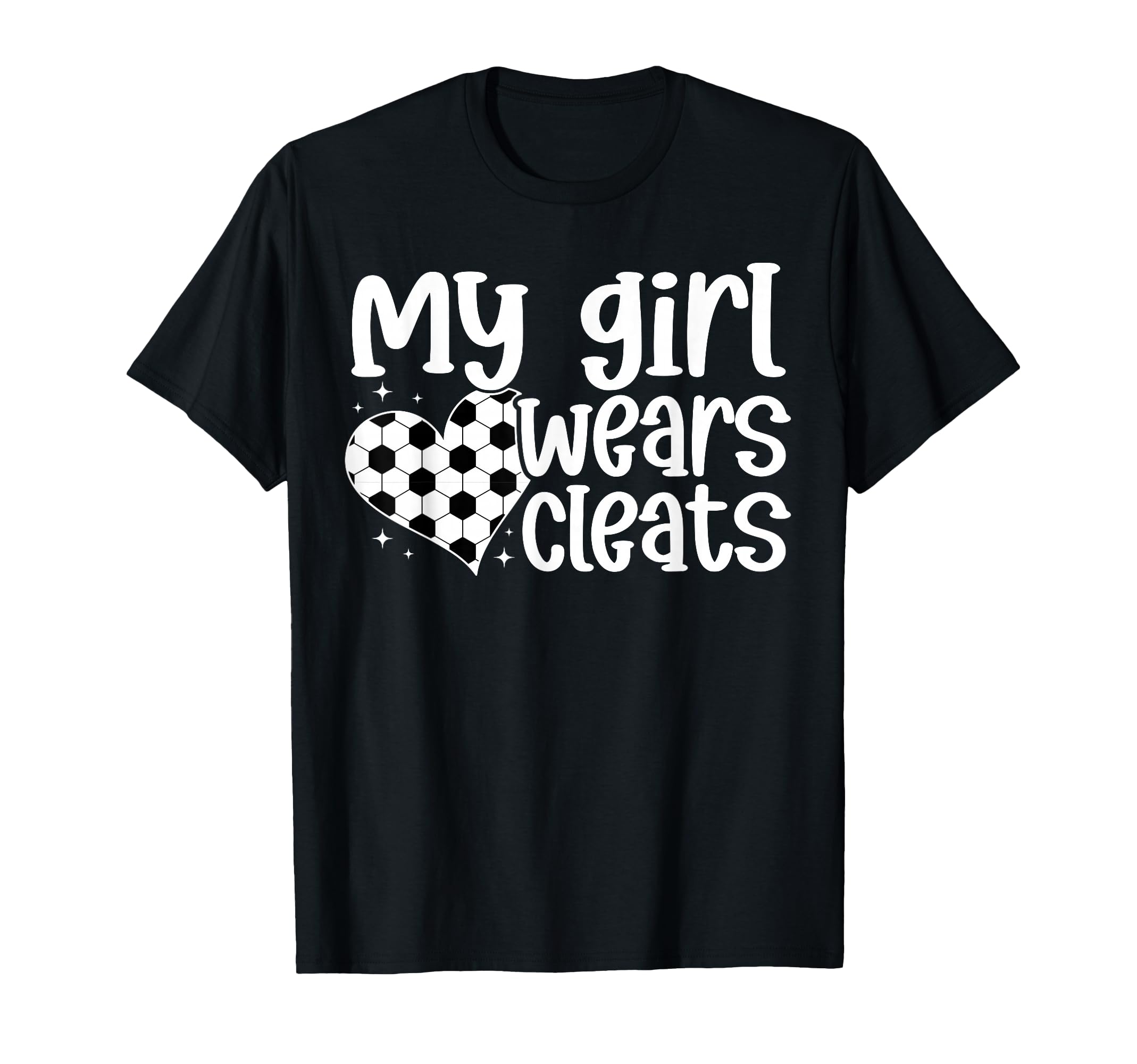 My Wears Cleats Soccer Mom Soccer T-Shirt - Minimalist Print for Adults - T-Shirt, Sweatshirt, Hoodie