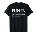 Funpa Grandpa Like Regular Grandpa T-Shirt - Minimalist Print for Adults - T-Shirt, Sweatshirt, Hoodie