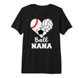 Ball Nana Funny Baseball Volleyball T-Shirt - Novelty Apparel for Adults - T-Shirt, Sweatshirt, Hoodie