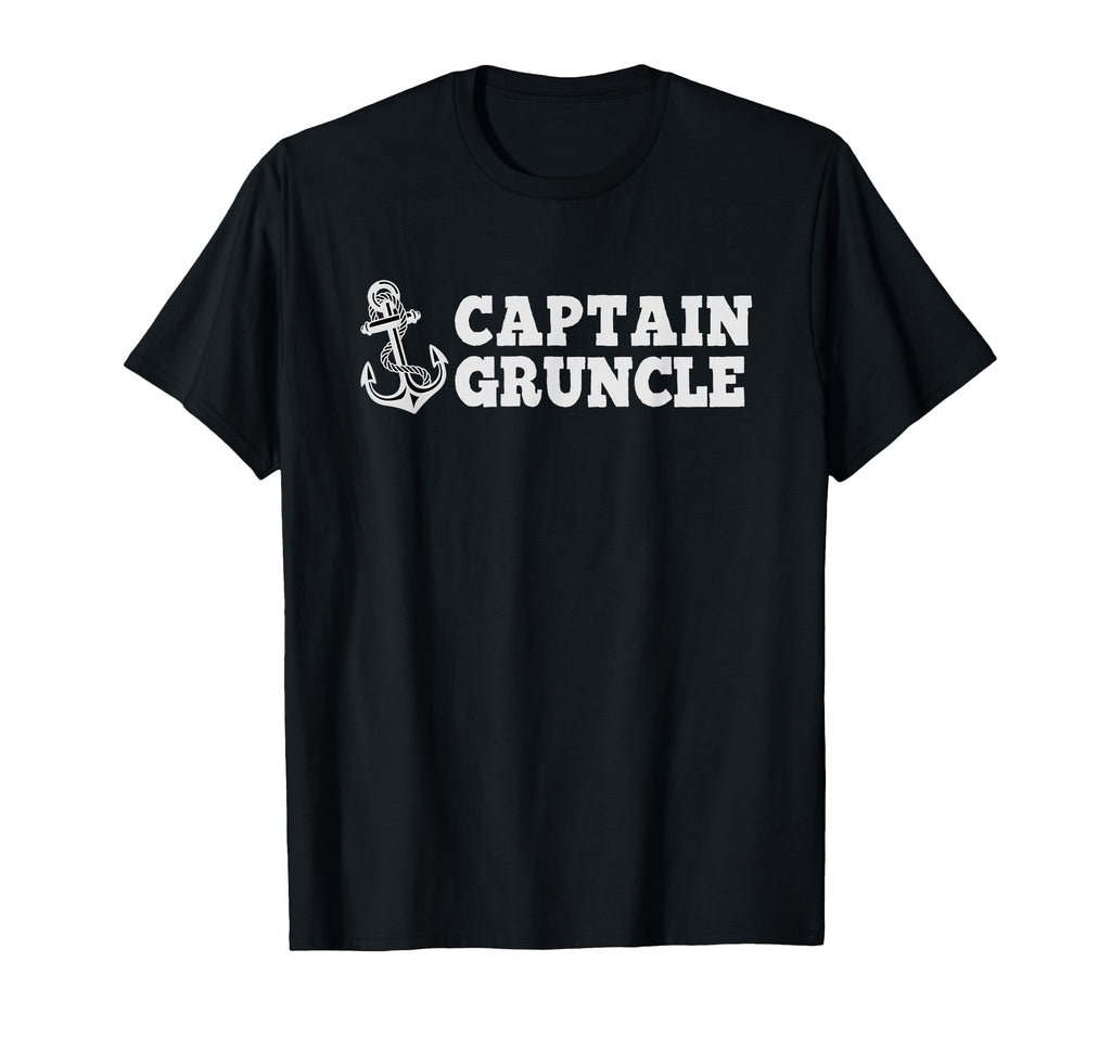 Captain Gruncle Sailing Boating Boat T-Shirt - Fun Novelty Design Unisex - T-Shirt, Sweatshirt, Hoodie