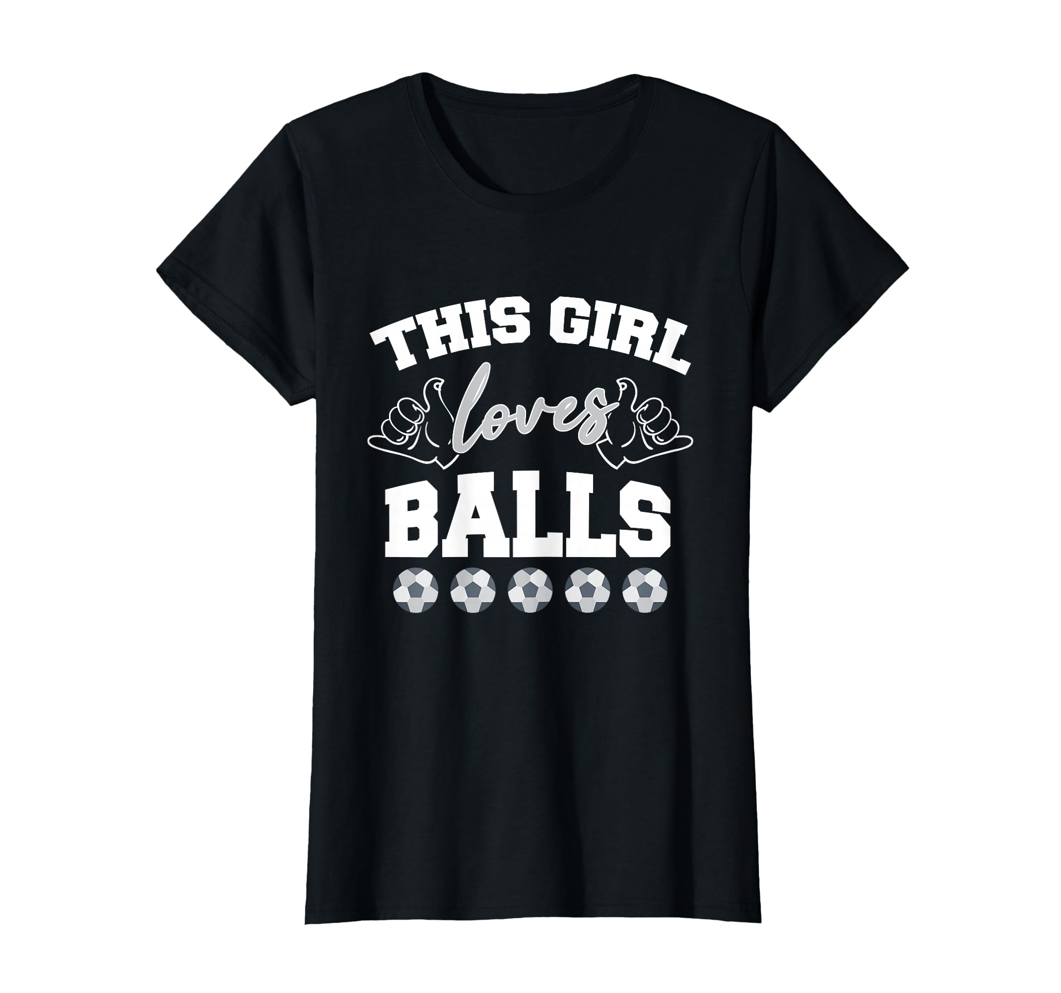 This Loves Balls Humorous Funny Soccer T-Shirt - Aesthetic Graphic Unisex - T-Shirt, Sweatshirt, Hoodie