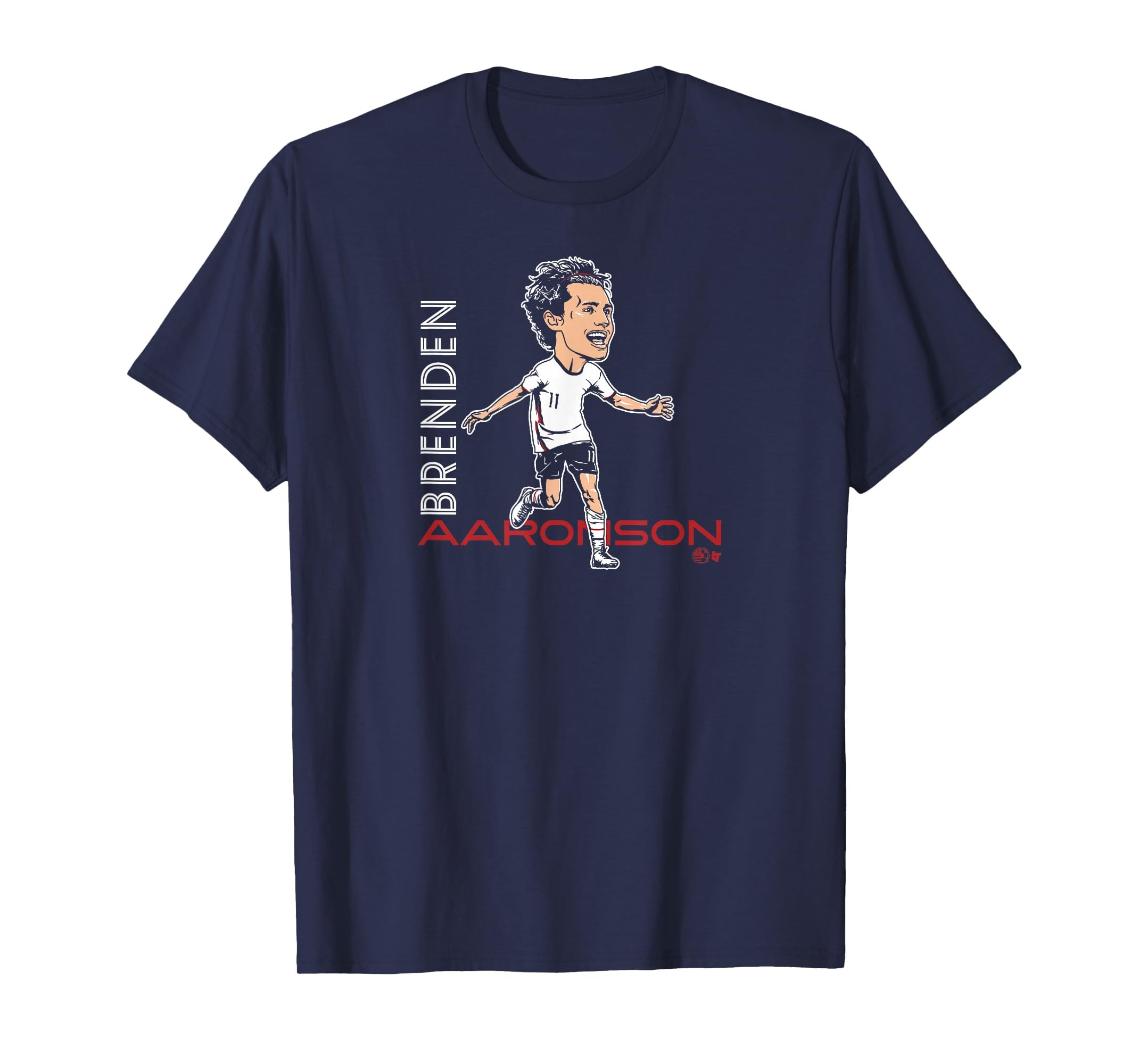 Brenden Aaronson Caricature United T-Shirt - Custom Art Print Men Women - T-Shirt, Sweatshirt, Hoodie