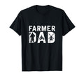 Farmer Dad Tractor Farming T-Shirt - Casual Everyday Wear Men Women - T-Shirt, Sweatshirt, Hoodie