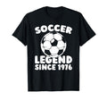 Born 1976 Sports Player Team Soccer T-Shirt - Novelty Apparel for Adults - T-Shirt, Sweatshirt, Hoodie