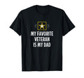 My Favorite Veteran Is My Dad T-Shirt - Casual Everyday Wear Men Women - T-Shirt, Sweatshirt, Hoodie