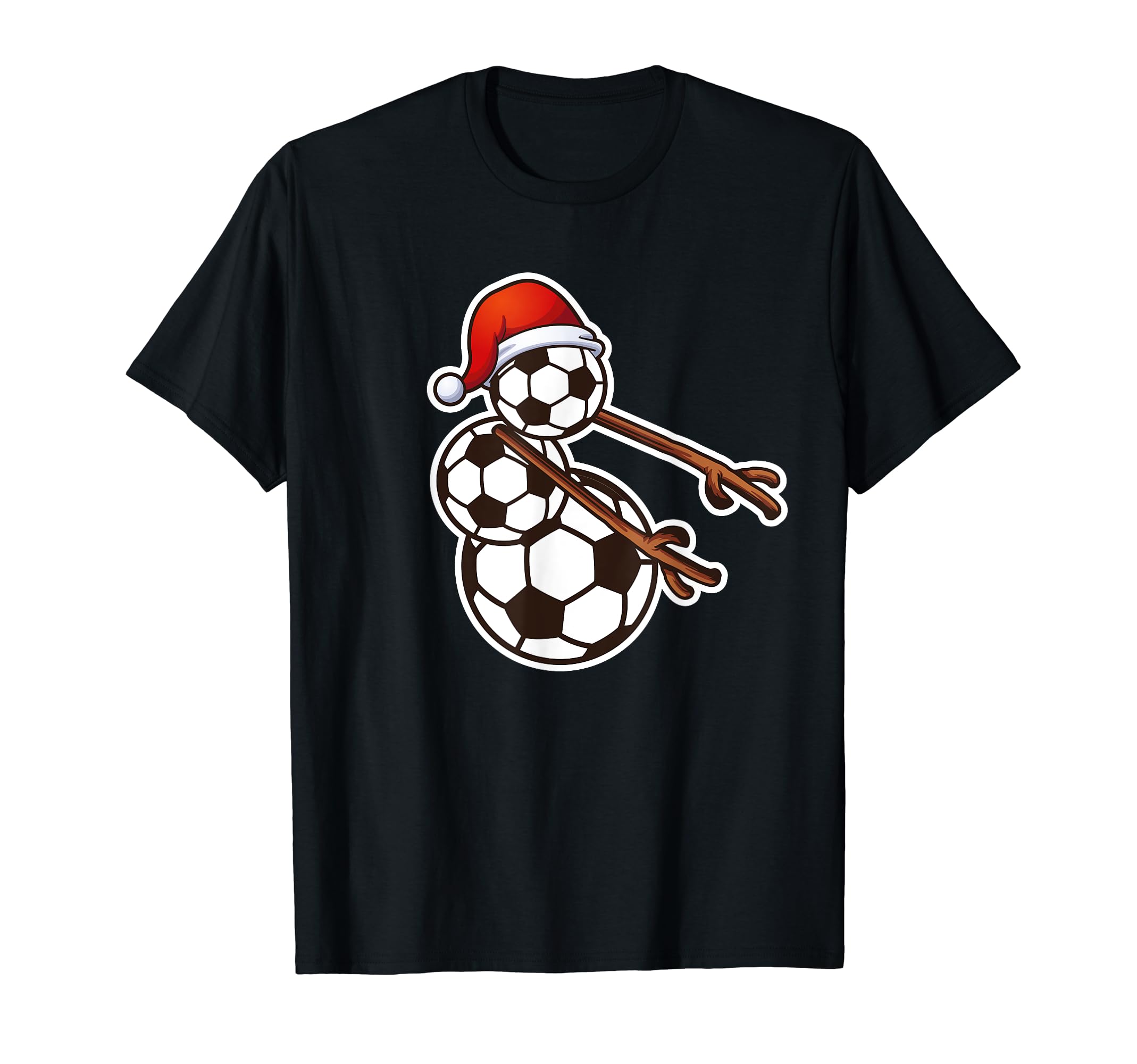 Snowman Floss Soccer Pajama T-Shirt - Fun Novelty Design Unisex - T-Shirt, Sweatshirt, Hoodie
