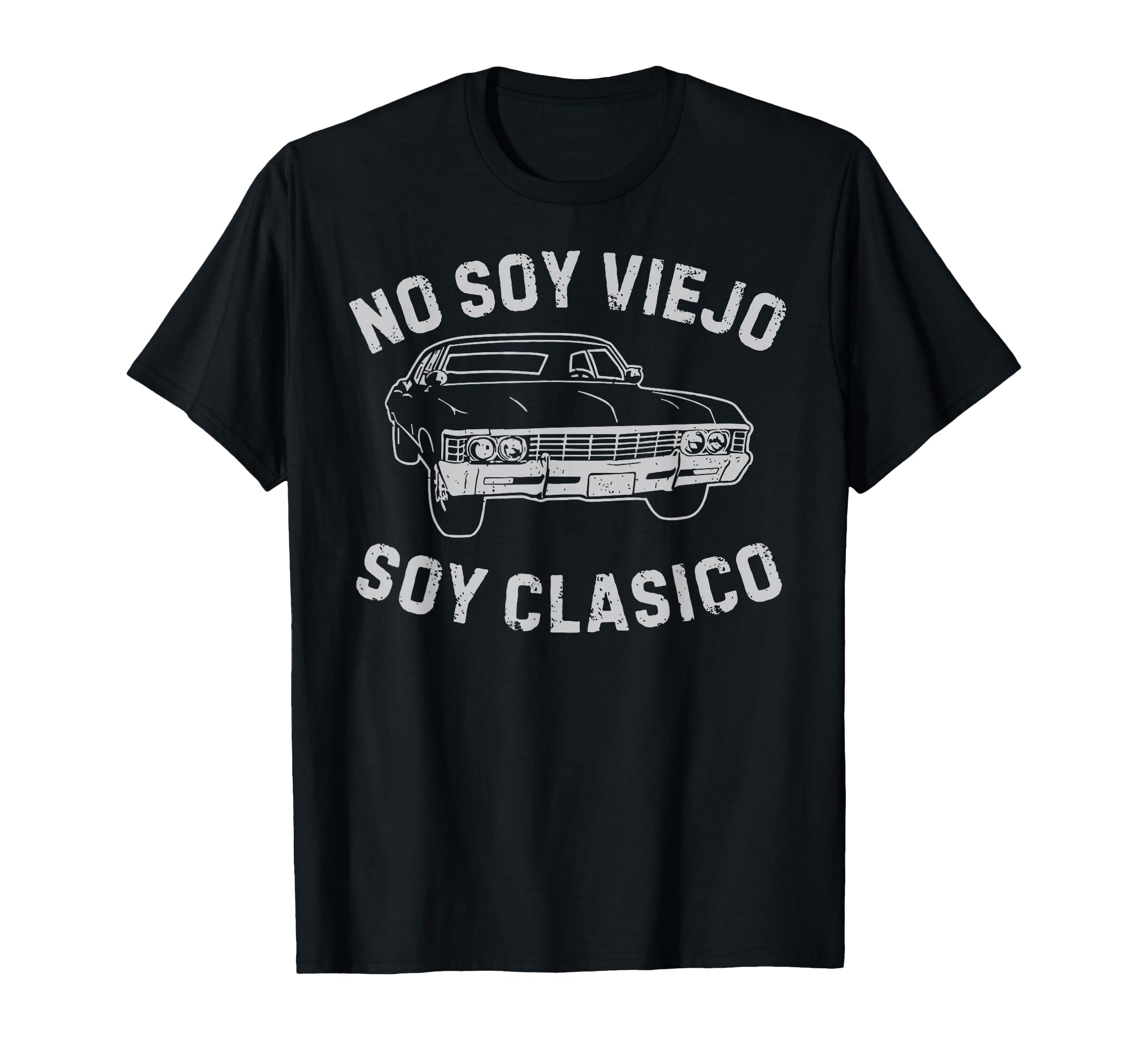 No Soy Viejo Soy Clasico Car Car Fathers T-Shirt - Unique Graphic Unisex - T-Shirt, Sweatshirt, Hoodie