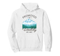 Promoted To Daddy 2027 Pregnancy Hoodie - Casual Everyday Wear for Adults - T-Shirt, Sweatshirt, Hoodie