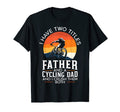 Mens Cycling Dad Biking Mountain Bike T-Shirt - Custom Art Print Unisex - T-Shirt, Sweatshirt, Hoodie