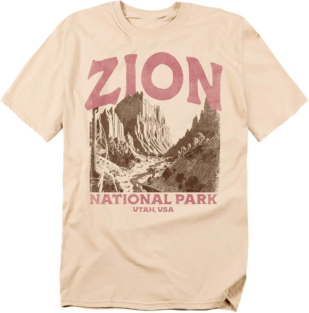 Zion National Park Vintage - Adult & Kids T-Shirts, Sweatshirts & Hoodies apparel design preview 1