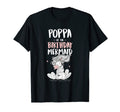 Poppa Birthday Mermaid Daughter T-Shirt - Casual Everyday Wear Men Women - T-Shirt, Sweatshirt, Hoodie