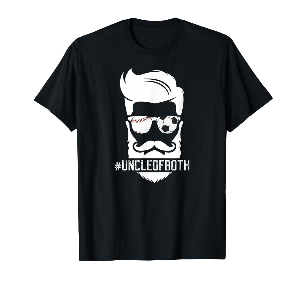 Uncle Both Baseball Soccer Uncle Ballers T-Shirt - Unique Graphic Unisex - T-Shirt, Sweatshirt, Hoodie