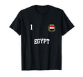 Egypt Team Sports Number 1 Soccer T-Shirt - Aesthetic Graphic Unisex - T-Shirt, Sweatshirt, Hoodie
