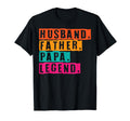 Grandpa Husband Father Papa Legend T-Shirt - Minimalist Print Men Women - T-Shirt, Sweatshirt, Hoodie