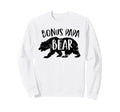 Bonus Papa Bear Stepdad Best Dad Sweatshirt - Casual Everyday Wear Unisex - T-Shirt, Sweatshirt, Hoodie