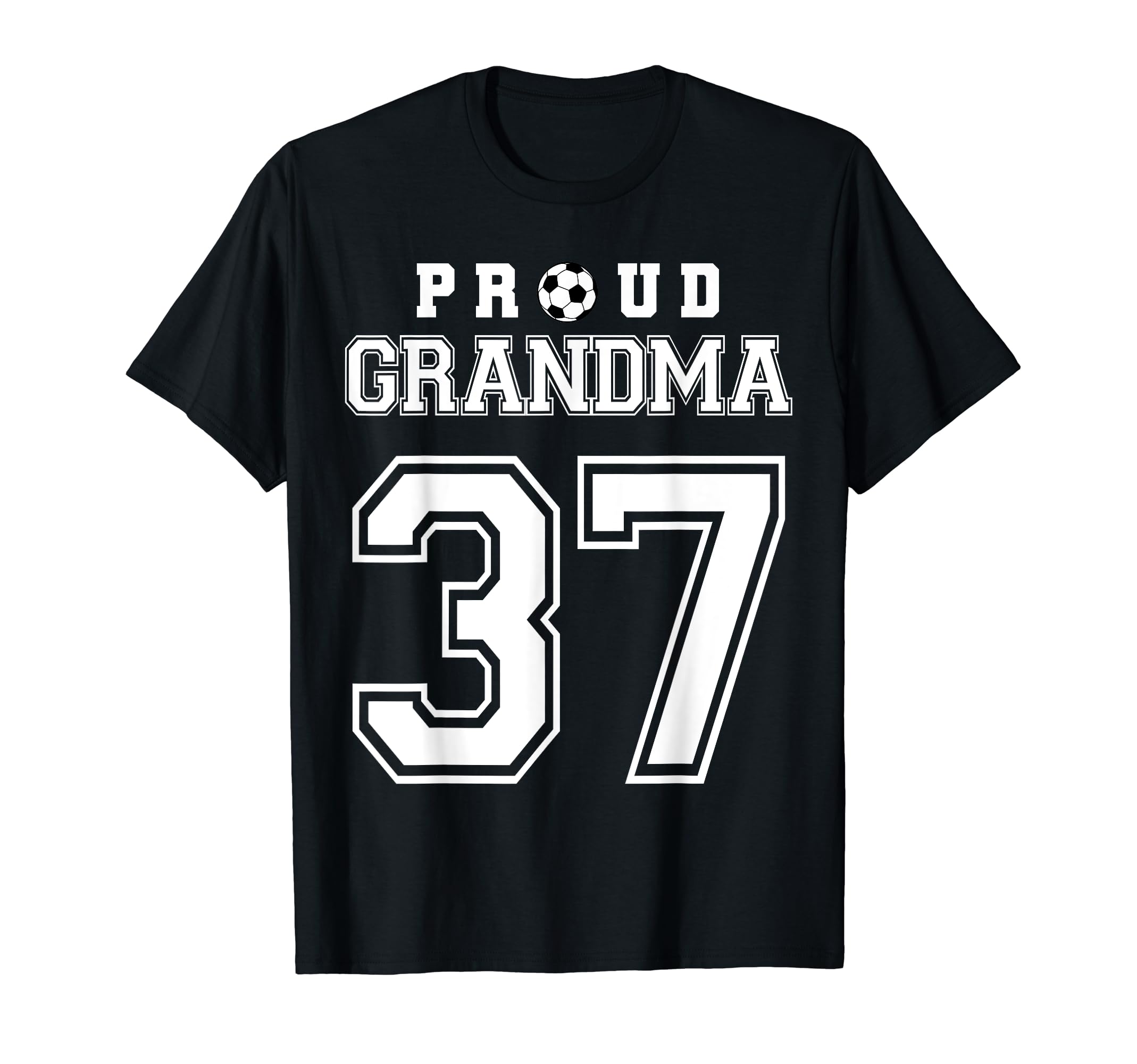 Number 37 Custom Proud Soccer Futbol T-Shirt - Unique Graphic Unisex - T-Shirt, Sweatshirt, Hoodie