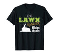 Lawn Ranger Rides Again Mowing Mow T-Shirt - Graphic Print Unisex - T-Shirt, Sweatshirt, Hoodie