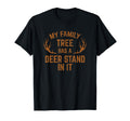 My Family Tree Has Deer Stand It Hunting T-Shirt - Trendy Graphic Men Women - T-Shirt, Sweatshirt, Hoodie