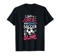 Just Who Loves Soccer And Slime T-Shirt - Aesthetic Graphic for Adults - T-Shirt, Sweatshirt, Hoodie