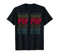 Pop Pop Funny Athletic Lettering T-Shirt - Streetwear Style for Adults - T-Shirt, Sweatshirt, Hoodie