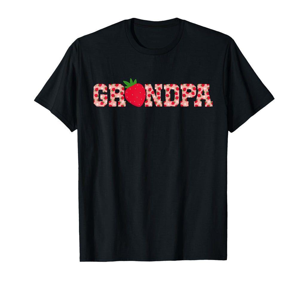 Grandpa Berry Sweet Strawberry T-Shirt - Minimalist Print for Adults - T-Shirt, Sweatshirt, Hoodie