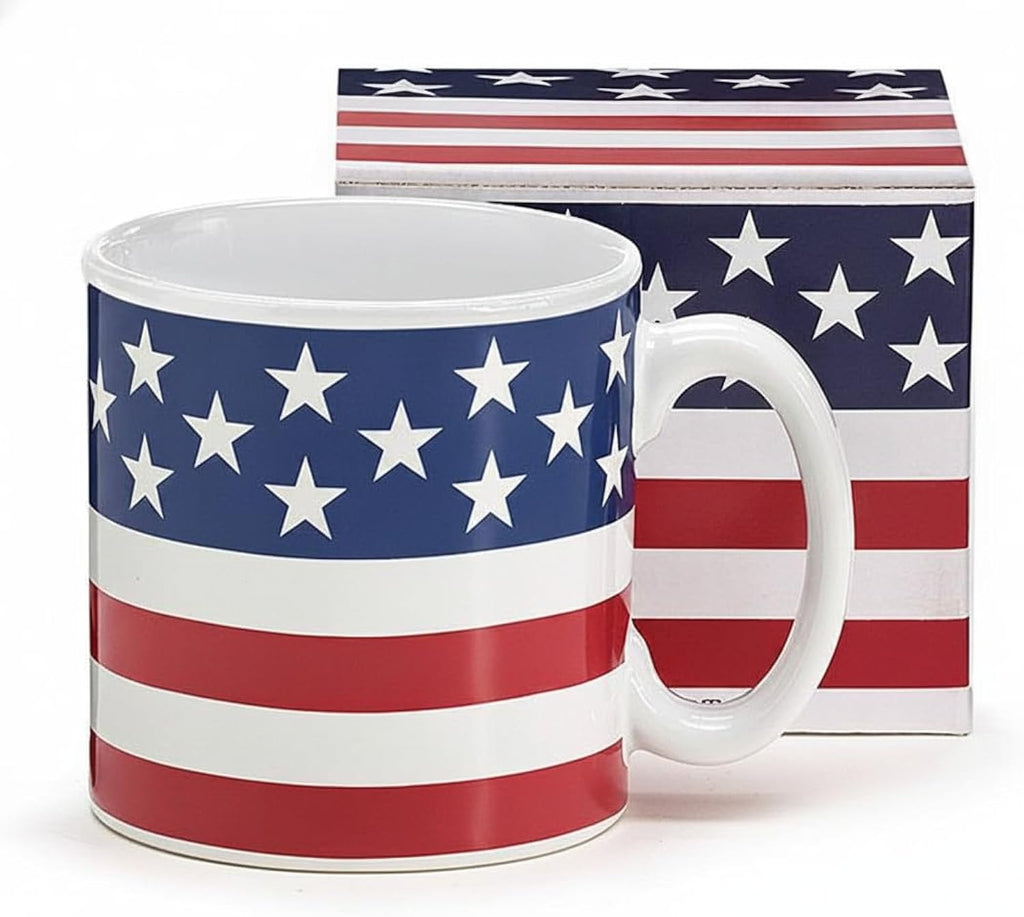 Burton Patriotic Ceramic Coffee Mug with Gift Box - Adult & Kids T-Shirts, Sweatshirts & Hoodies apparel design preview 1