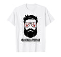 Baseball Stepdad Beard Step Dad Step T-Shirt - Aesthetic Graphic Men Women - T-Shirt, Sweatshirt, Hoodie