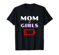 Tired Mom Mother Daughters Funny Low T-Shirt - Graphic Print for Adults - T-Shirt, Sweatshirt, Hoodie