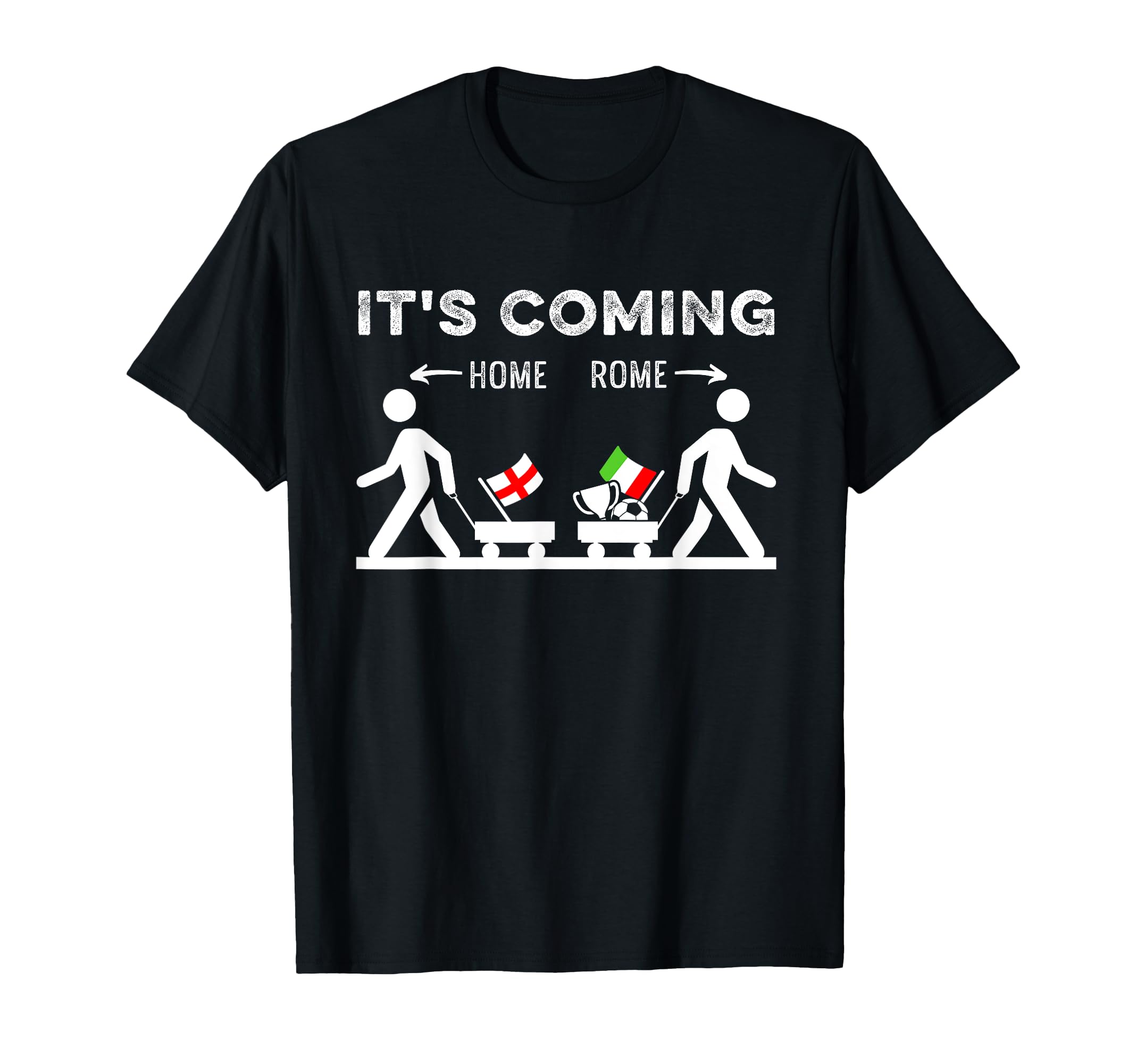 Its Coming Rome Home Football Italia T-Shirt - Custom Art Print for Adults - T-Shirt, Sweatshirt, Hoodie