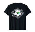 Floral Tanzania Soccer Fans Jersey T-Shirt - Fun Novelty Design Unisex - T-Shirt, Sweatshirt, Hoodie