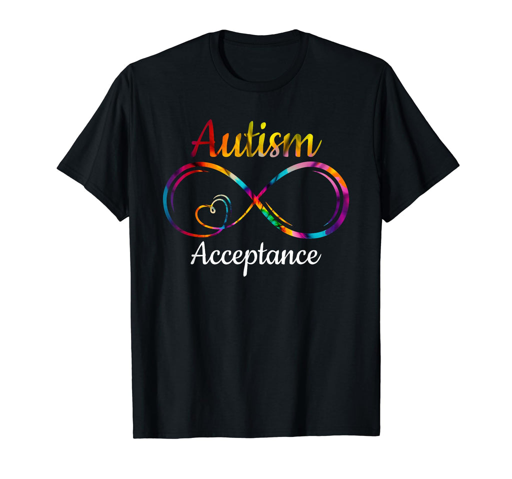 Infinity Autism Tie Dye Autism T-Shirt - Novelty Apparel Men Women - T-Shirt, Sweatshirt, Hoodie