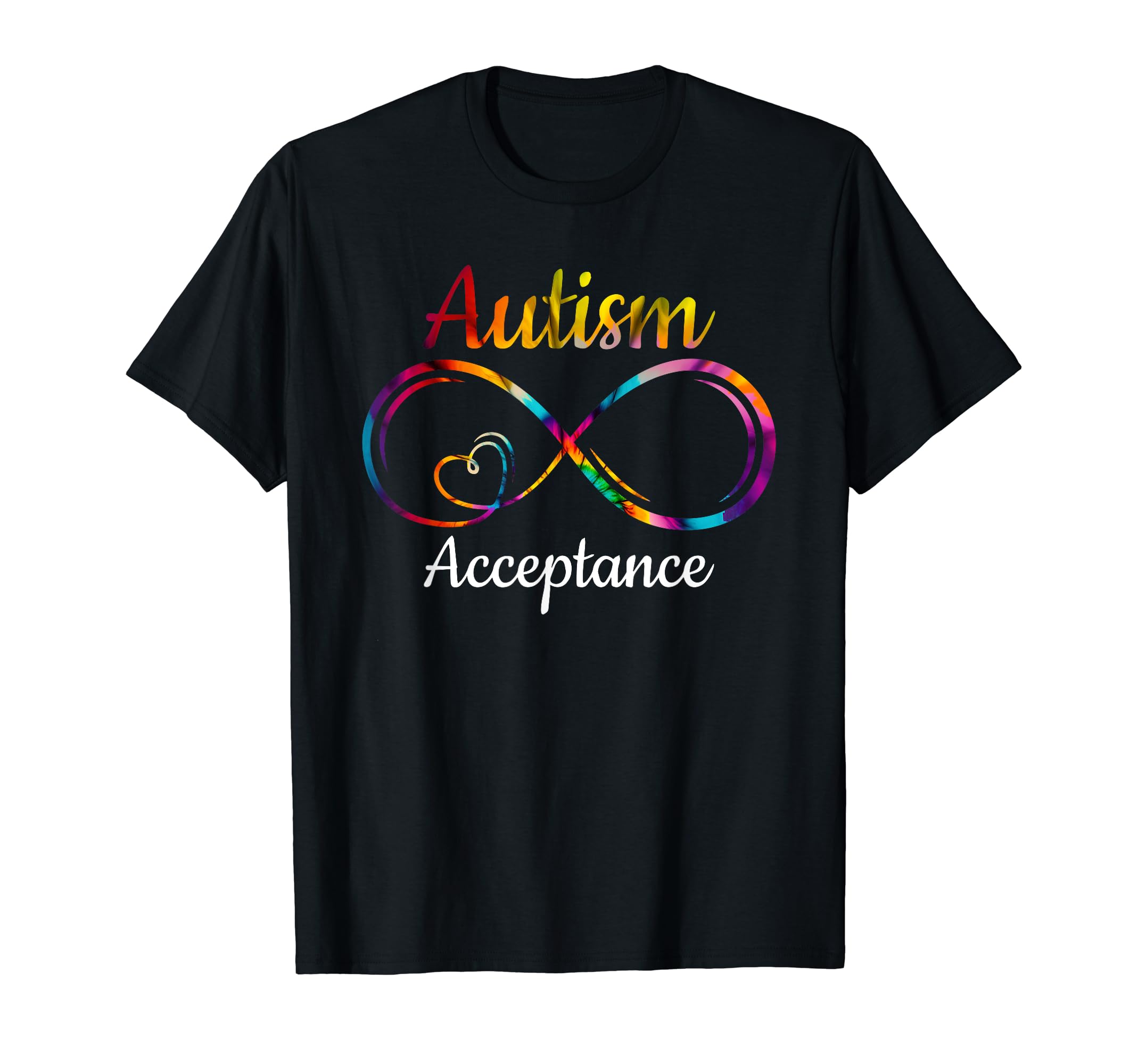Infinity Autism Tie Dye Autism T-Shirt - Novelty Apparel Men Women - T-Shirt, Sweatshirt, Hoodie