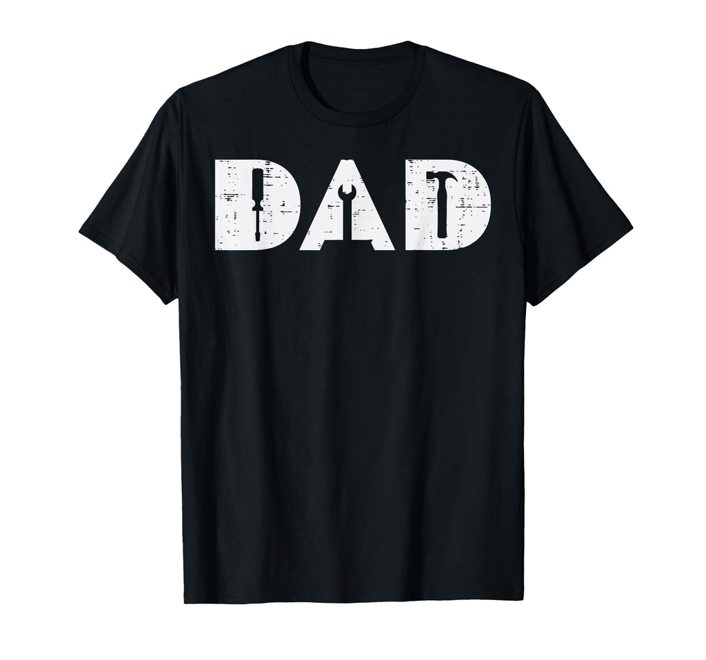 Dad Handy Tools Funny Fathers Day Mechanic T-Shirt - Unique Graphic Unisex - T-Shirt, Sweatshirt, Hoodie