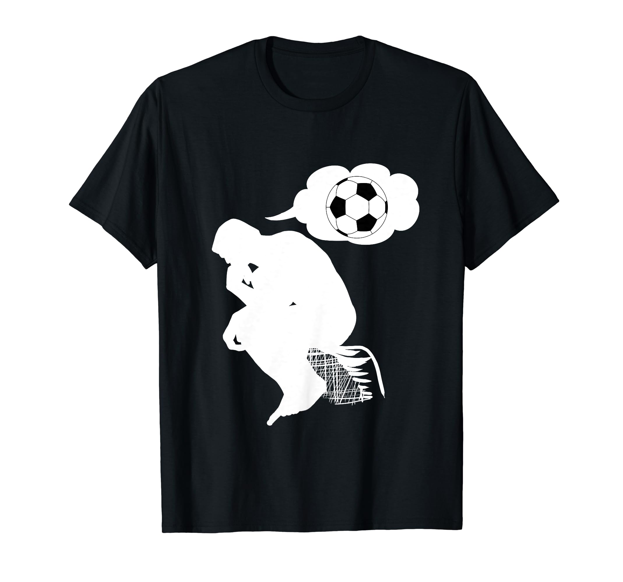 Thinking About Soccer Awesome Gift T-Shirt - Fun Novelty Design for Adults - T-Shirt, Sweatshirt, Hoodie