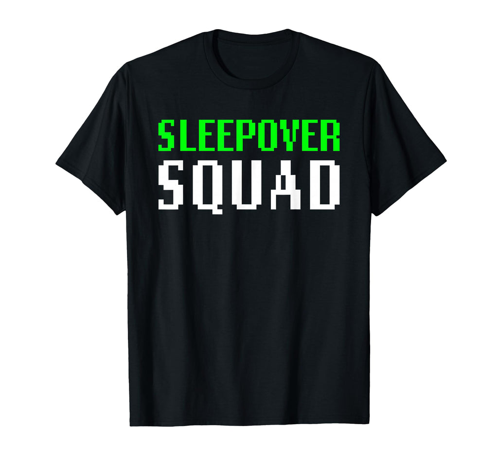 Sleepover Squad Pajama Party Video Game T-Shirt - Trendy Graphic Unisex - T-Shirt, Sweatshirt, Hoodie