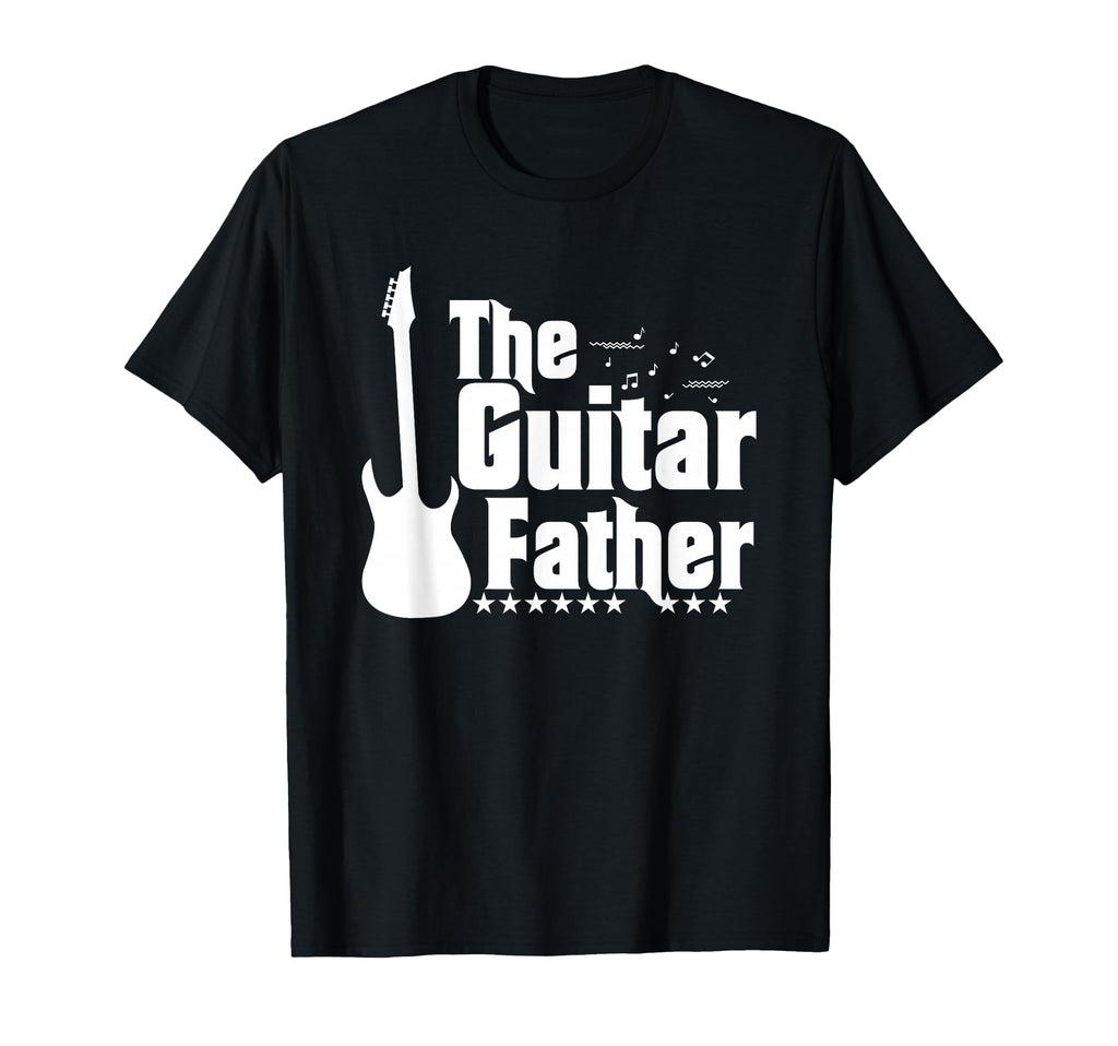 Guitar Father Happy Fathers Day T-Shirt - Custom Art Print for Adults - T-Shirt, Sweatshirt, Hoodie
