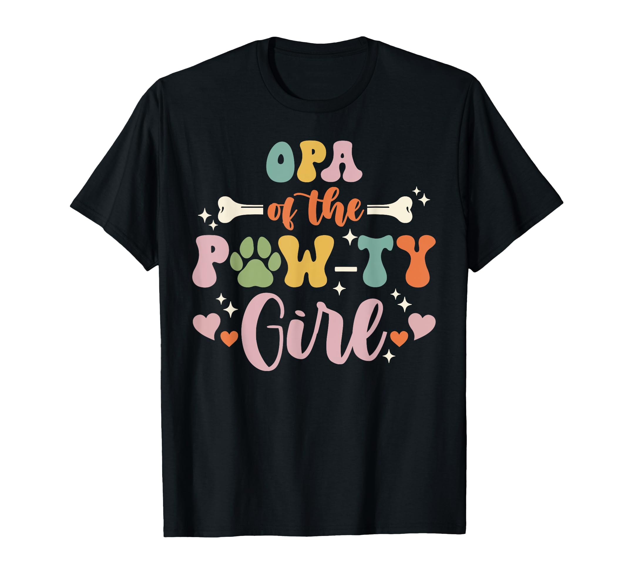 Opa Pawty Dog Grandpa Family Matching T-Shirt - Aesthetic Graphic Unisex - T-Shirt, Sweatshirt, Hoodie