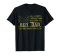 Dad Proud Dad Fathers Day Dad Us Flag T-Shirt - Minimalist Print Men Women - T-Shirt, Sweatshirt, Hoodie