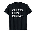 Soccer Dad Cleats Fees Repeat Funny T-Shirt - Unique Graphic Men Women - T-Shirt, Sweatshirt, Hoodie