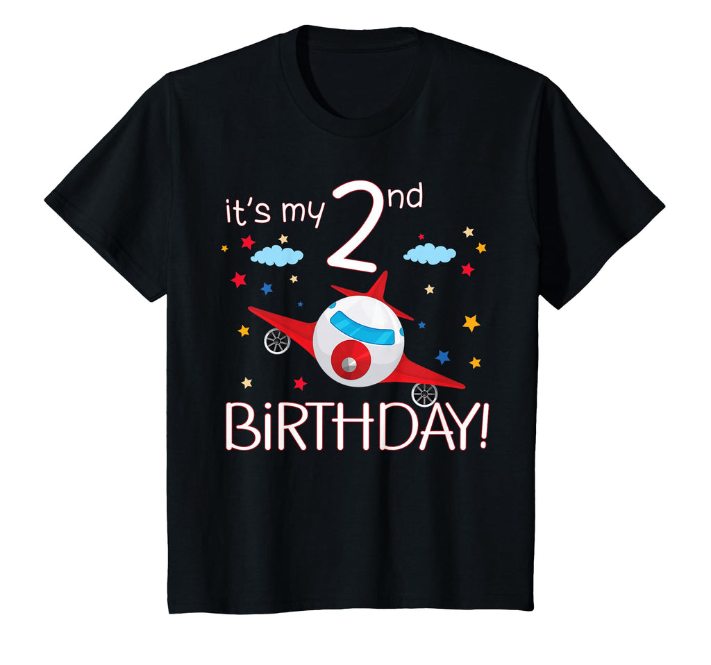 2Nd Birthday Airplane Theme Matching T-Shirt - Unique Graphic for Adults - T-Shirt, Sweatshirt, Hoodie