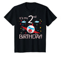 2Nd Birthday Airplane Theme Matching T-Shirt - Unique Graphic for Adults - T-Shirt, Sweatshirt, Hoodie