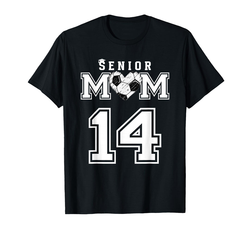 Proud Senior Soccer Mom Custom Jersey T-Shirt - Minimalist Print Men Women - T-Shirt, Sweatshirt, Hoodie