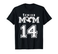 Proud Senior Soccer Mom Custom Jersey T-Shirt - Minimalist Print Men Women - T-Shirt, Sweatshirt, Hoodie