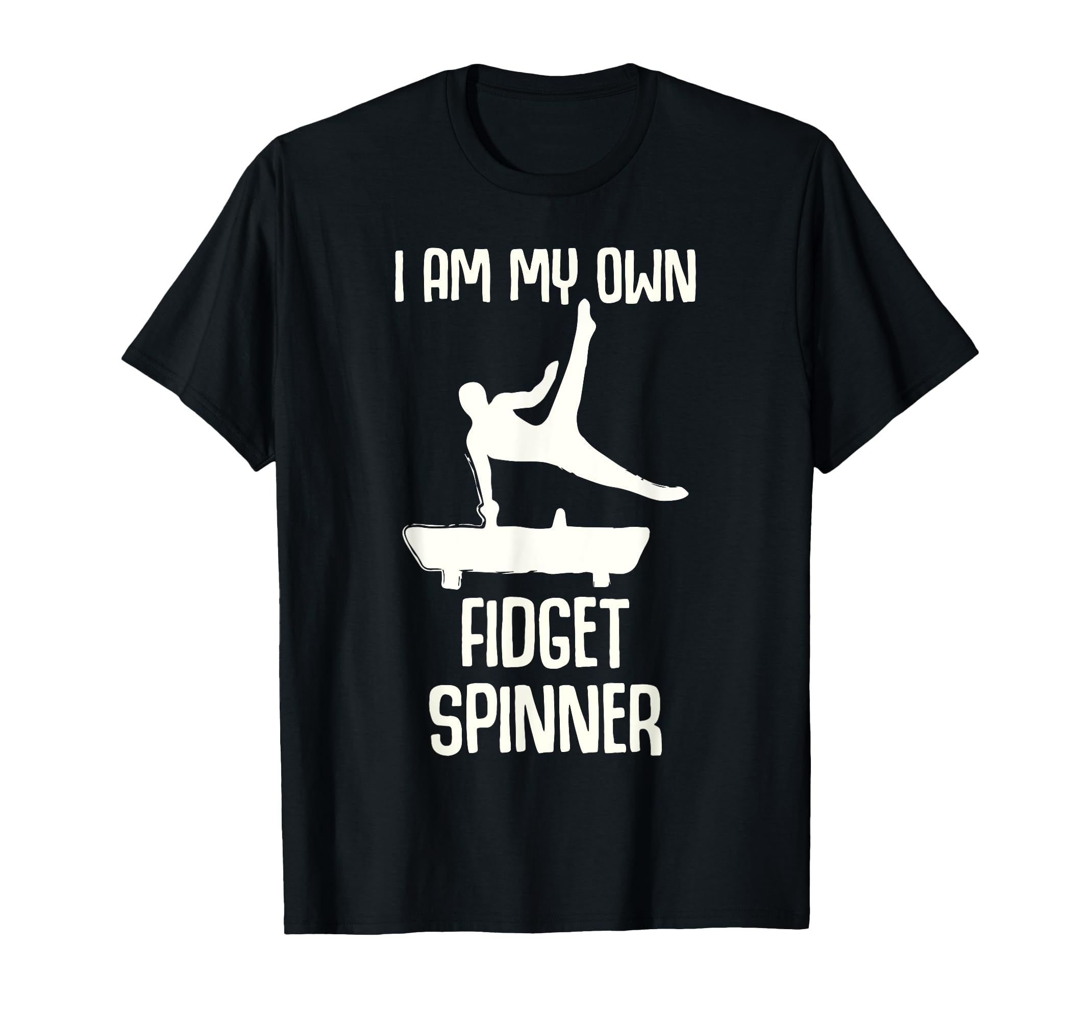 Mens Gymnastics Fidget Spinner T-Shirt - Aesthetic Graphic Unisex - T-Shirt, Sweatshirt, Hoodie