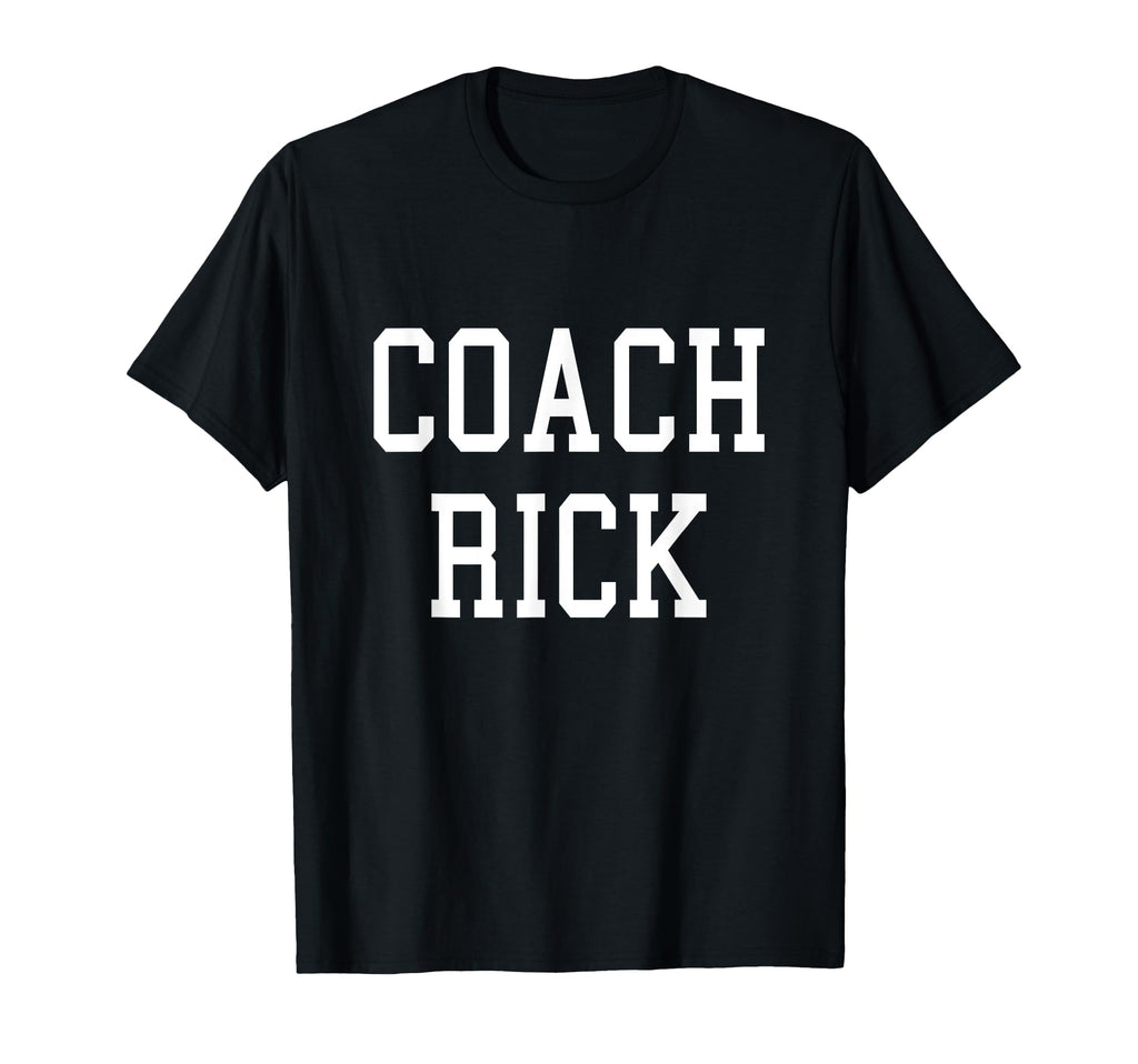 Coach Rick Custom Football Soccer T-Shirt - Aesthetic Graphic Unisex - T-Shirt, Sweatshirt, Hoodie