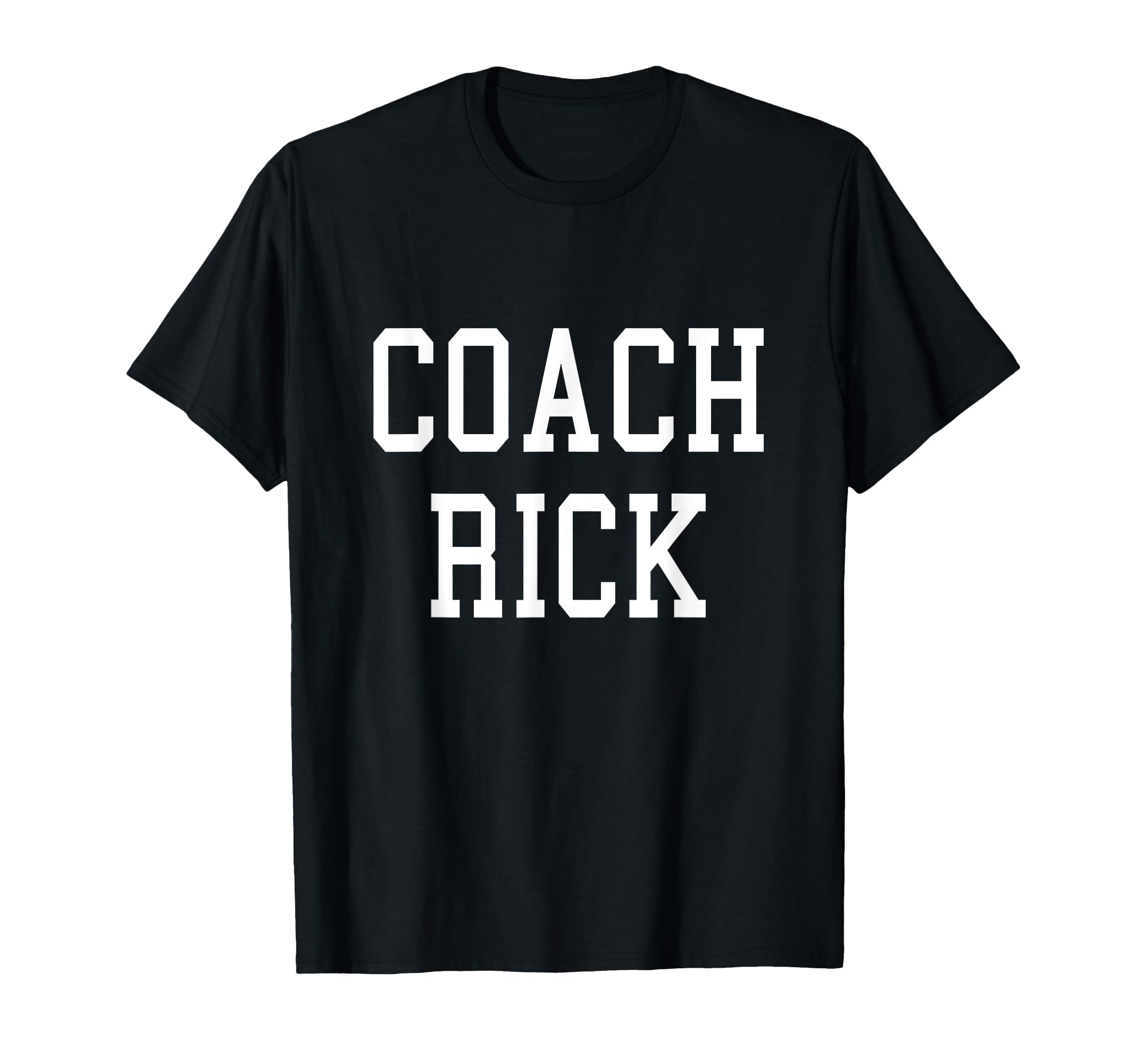 Coach Rick Custom Football Soccer T-Shirt - Aesthetic Graphic Unisex - T-Shirt, Sweatshirt, Hoodie