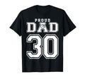 Number 30 Custom Proud Basketball T-Shirt - Casual Everyday Wear Men Women - T-Shirt, Sweatshirt, Hoodie
